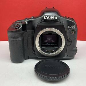 □ Canon EOS-1 V フィルムカメラ 一眼レフカメラ ボディ 動作確認済 シャッターOK キャノン
