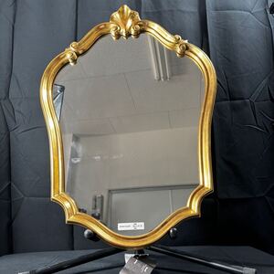 242 保管品☆ DEKNUDT MIRRORS デクヌートミラー ウォールミラー ヴィンテージ 高級ミラー 壁掛けミラー ベルギー製 アンティーク調 鏡