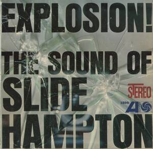 カナダ62年プレスLP Slide Hampton / Explosion! The Sound Of Slide Hampton【Atlantic SD. 1396】Joe Farrell Horace Parlan Jazz