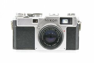 Nikon ニコン S4 + NIKKOR-H 5cm F2 レンジファインダー フィルムカメラ 現状品 20809067