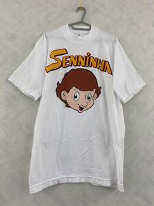 美品 SENNiNHA アイルトン・セナ Tシャツ フリーサイズ ブラジル製 Ayrton Senna レーシングドライバー ヴィンテージ 90s