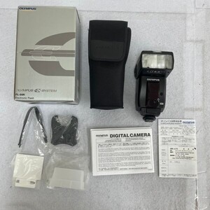 P723-D1-1670 OLYMPUS オリンパス ELECTRONIC FLASH FL-50R FS-FL50R エレクトロニックフラッシュ ストロボ 箱/説明書/ケース付き 通電OK⑦