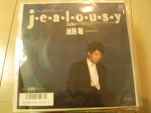 即決 EP レコード 池田聡 JEALOUSY（ジェラシー）/哀愛君 EP8枚まで送料ゆうメール140円