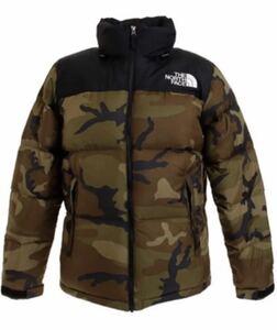 THE NORTH FACE ヌプシジャケット S ND91842 WD ウッドランドカモ