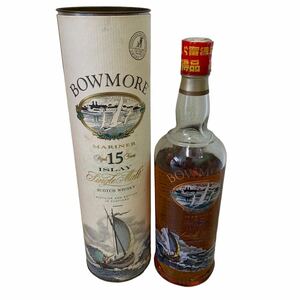 6759 1円〜 BOWMORE ボウモア シングルモルト スコッチウイスキー マリナー 15年 中古 現状品