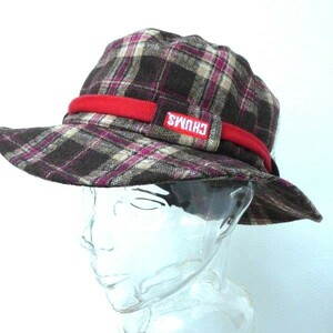 チャムス Check Taggett Hat 珍品 未使用