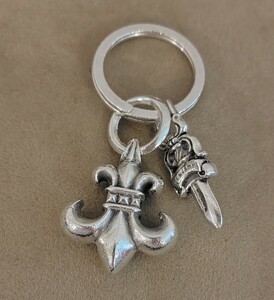 CHROME HEARTS クロムハーツ フレア ダガー キーリング