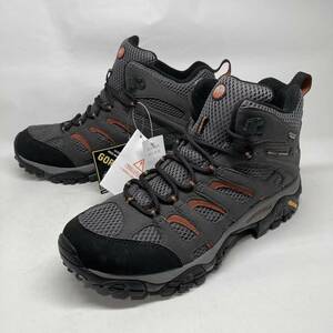 即決!未使用! MERRELL MOAB MID GORE-TEX グレー系 サイズ US9.5 J87313 / トレッキングブーツ メレル モアブ ゴアテックス