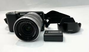 ジャンク SONY ソニー α NEX-3 E 3.5-5.6/18-55 OSS ズームレンズキット