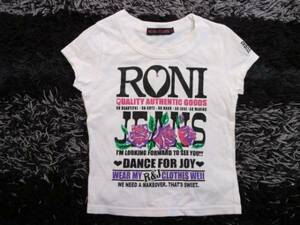 ▽▲【USED】RONI JEANS 半袖Tシャツ　SS(100) ▲▽