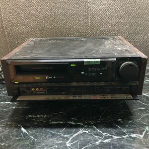 MYM6-668 激安 SONY EDV-9000 STEREO VIDEO CASSETTE RECORDER 通電OK 中古現状品 ※3回再出品で処分