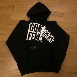 1スタ 美品 23AW WTAPS PASTHG / HOODY / COTTON BLACK XL 04 ダブルタップスパーカー黒スポットフーディー付属品完備1円スタート正規品