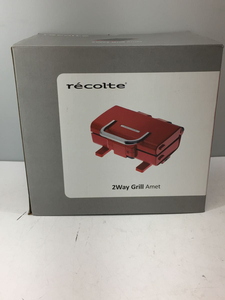 recolte◆ホットプレート RWG-1(R)