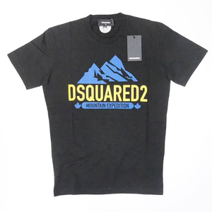 新品正規品 DSQUARED2 ディースクエアード S71GD1220 エクスペディション 半袖 丸首 クルーネック Tシャツ L