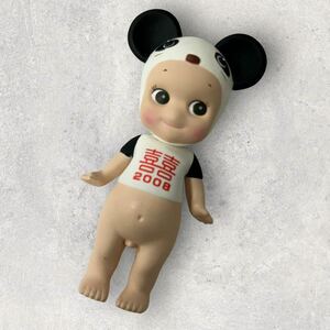 ソニーエンジェル 非売品 パンダ ネズミ 喜喜 2008 年賀状 ニューイヤー SonnyAngel New Year 中国製 zodiac Panda Mouse