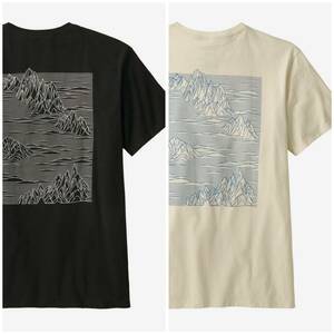 @今季 M★パタゴニア★ストラタスパイア レスポンシビリティー★M-BLK,BCW 2点セット#37792 Strataspire Responsibili-Tee