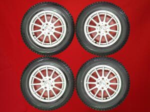 スタッドレス 12スポークタイプ1P+ブリヂストンブリザックVRX 165/70R14 10/9.5分山★スイフトKeiなどに！　stwt14