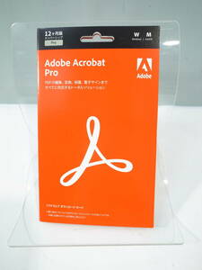 ◆未使用 Adobe Acrobat Pro PDF編集ソフト 【12ヵ月版】 パッケージコード版 Windows / Mac 対応 | PDF 変換 編集