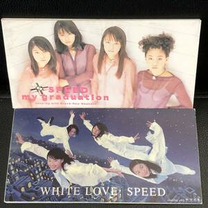《中古》 音楽CD 「SPEED：my graduation / WHITE LOVE」 2枚セット 8cmシングル J-POP 中古 