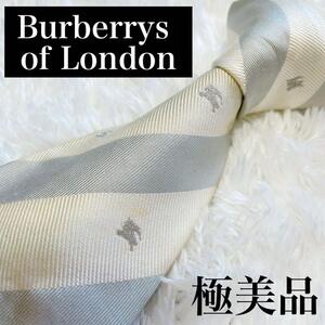 【極美品】Burberrys of London シルク100% N-0068