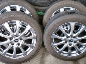 EXCEEDER　17×7　PCD114.3　+38★215/55R17　MICHELIN　PRIMACY　4本