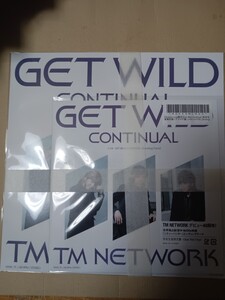 【Amazon.co.jp限定】Get Wild Continual (完全生産限定盤) (アナログ盤) (メガジャケ付) [Analog]TM NETWORK 