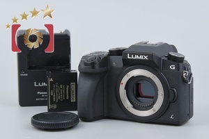 【中古】Panasonic パナソニック LUMIX DMC-G7 ブラック ミラーレス一眼カメラ シャッター回数僅少