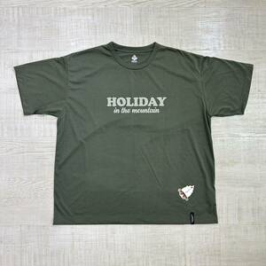 24ss 2024 美品 MOUNTAIN RESEARCH マウンテンリサーチ H.I.T.M. Q.D. TEE MTR-3940 速乾 Tシャツ HOLIDAY OLIVE オリーブ 系 サイズ XL