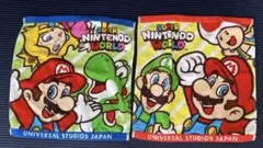 新品ユーにバーサル　マリオタオル2枚セット