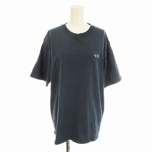 アーバンリサーチ ドアーズ 23AW PENNEYS×DOORS THE FOX SHORT-SLEEVE T-SHIRTS Tシャツ カットソー クルーネック 半袖 M 紺