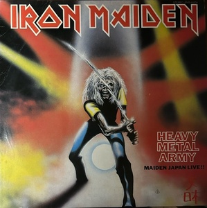 Iron Maiden / Heavy Metal Army / Maiden Japan Live !! レコード EMS-41004 日本盤