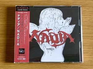 美品 盤面良好 NADIA ナディア　帯付CD ジャパメタ　HR/HM 検:テラローザ 浜田麻里