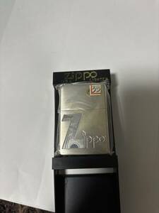 2002年　ロゴ柄メタル　サンセット、サンライズ　ZIPPO　未使用