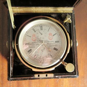 SEWILL シーウィル マリンクロノメーター イギリス製　船舶時計　精度良好　英国時計