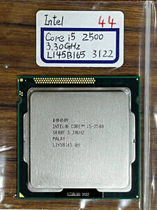 CPU Intel Core i5 2500 3.30GHz L145B165-3122 動作チェック済 ジャンク No.44