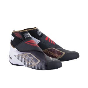 alpinestars(アルパインスターズ) カートシューズ TECH-1 KZ V2 SHOES (サイズUSD： 6) 1059 BLACK WHITE GOLD