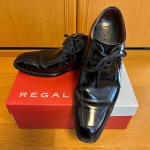 REGAL ビジネスシューズ 革靴 ブラック　25.5センチ　美品