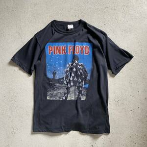 80’s PINK FLOYD 光 Tee バンドTシャツ ピンクフロイド　ネイビー　vintage used 古着