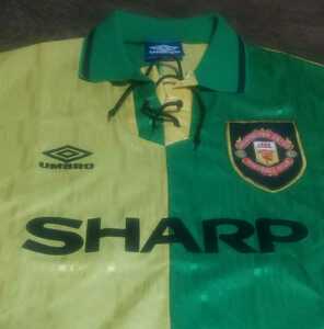 値下げ交渉 92-93-94 マンチェスターユナイテッドFC 3rd/サード UMBRO MADE IN ENGLAND 検)1992 1993 MANCHESTER UNITED THIRD CANTONA Y2K