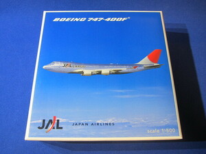 BOEING747-400F JAL　【1：500】模型飛行機