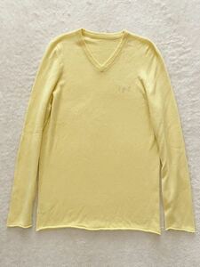 lucien pellat-finet sizeM cashmere 100% made in Scottland ルシアンペラフィネ カシミヤ カシミア メンズ セーター スワロフスキー