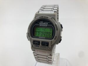 【稼働品!!】タイメックス・アイアンマン[TIMEX IRONMAN DIGITAL]デジタル式レディース・ボーイズ腕時計【中古品】