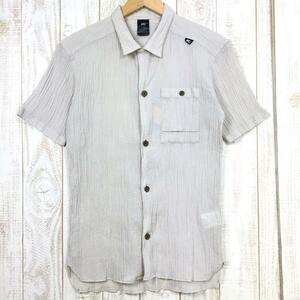 MENs XS ミレー ワシ プラス シャツ ショート スリーブ WASHI+ SHIRT SS MILLET MIV01858 ベージュ系