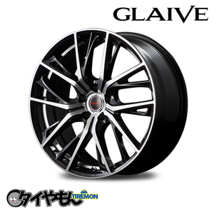 MID WHEELS ヴァーテックワン VERTEC ONE GLAIVE グレイブ 16インチ 4H100 6J +43 4本セット ホイール ダイヤモンドブラックポリッシュ