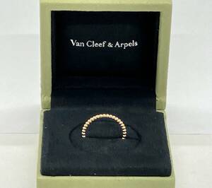 Van Cleef & Arpels／ヴァンクリーフ＆アーペル／ペルレ／リング／指輪／K18／ゴールド／サイズ59／VCARN33059／付属品有り／総重量2.4g