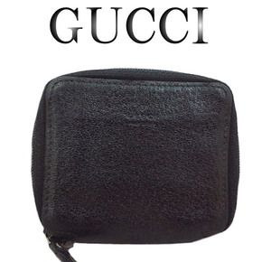 GUCCI　グッチ　レザー　コインケース