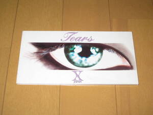 Tears X Japan 8cmシングルCD AMDM-6100 Yoshiki Toshi Hide Pata Heath