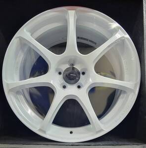 4本セット WedsSport SA-75R SA75R ホワイト 18 8.5J 9.5J 5H100 +45 ウェッズスポーツ 送料税込¥140,000～ 86 BRZ