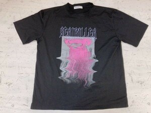 HIGHWAY-G グラフィック SERIKILLER 韓国 K-POP パンク ロック Y2K 半袖Tシャツ カットソー レディース L 黒