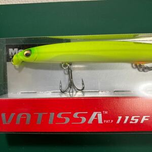 メガバス VATISSA 115F どチャート